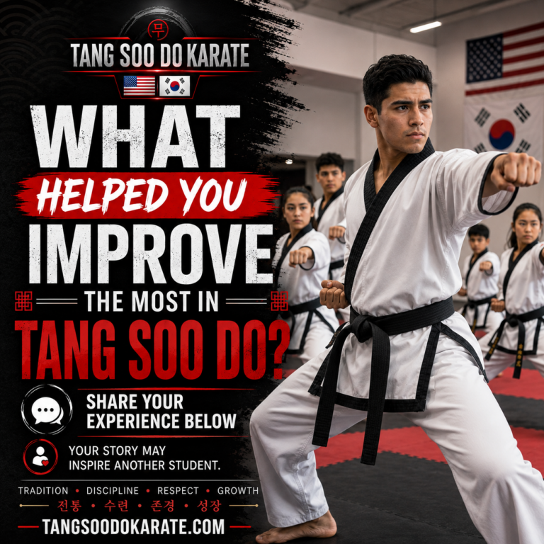 What Helped You Improve the Most in Tang Soo Do?