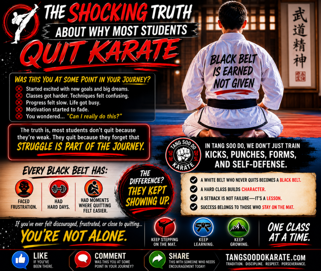 The Shocking Truth About Why Most Students Quit Karate